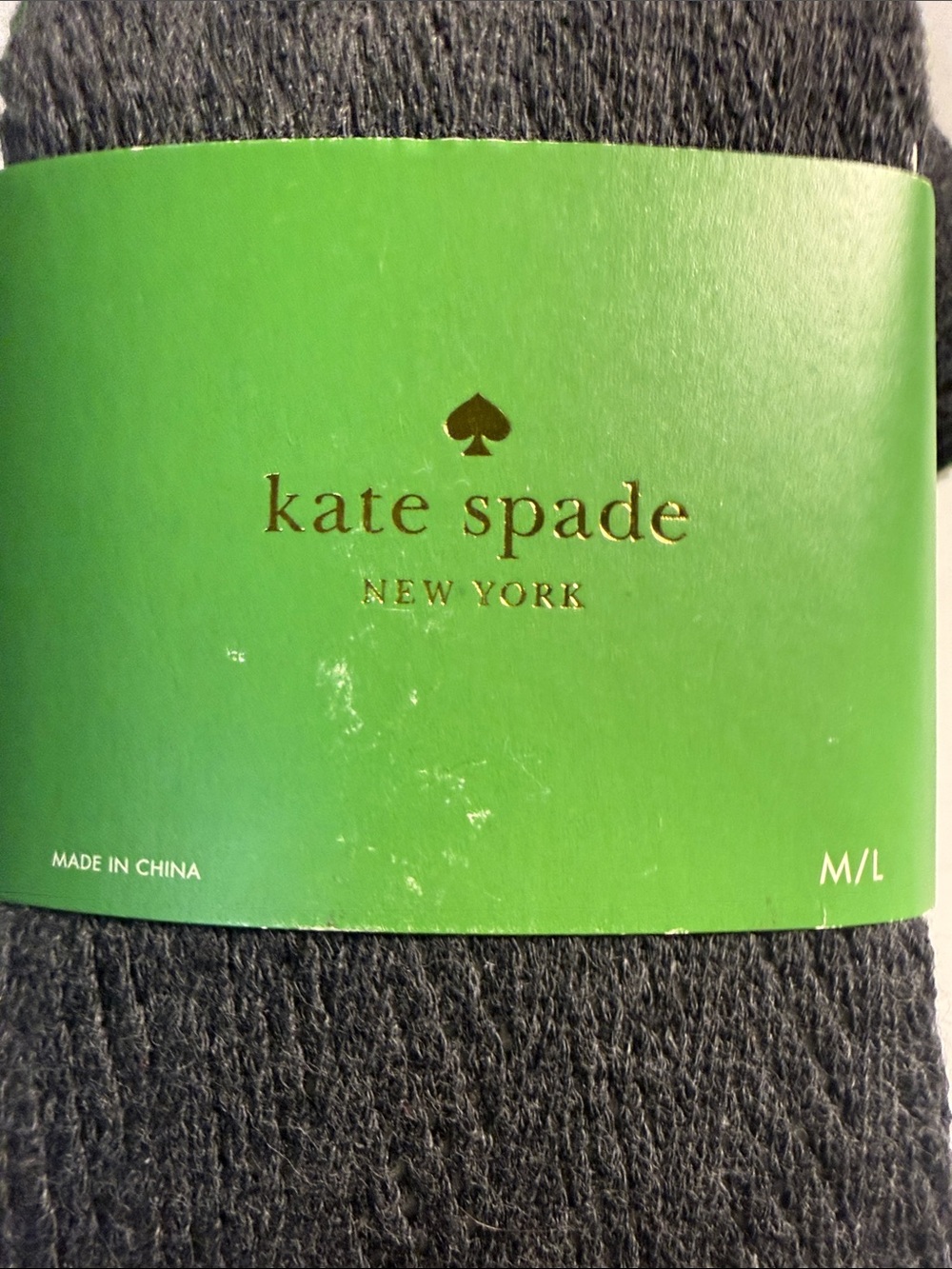 Tight M/L new in 2 Packages Kate Spade tights heather grey. A0004